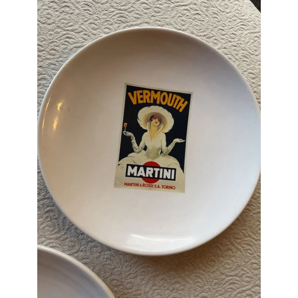Vintage Cocktail by Pottery Barn SALAD PLATE 8